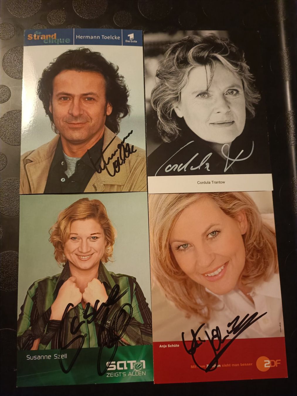 Autografi: Schauspieler Set 3 - handsigniert – Usato da Menziken venduto da Artographs