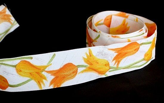 Dekobänder: Dekoband Tulpen – Neu (gemäss Beschreibung) aus Schlatt TG von kreativ-atelier