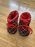 NEU Babyschuhe/Babyfinken, 0-6 Mt, Schottenmuster