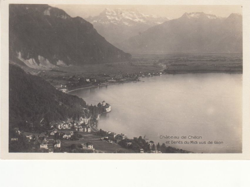 Cartoline postali: Chillon ca. 1930 – Usato da Bürglen TG venduto da StampGraf