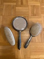 Antikes Frisier Set / Haarbürste