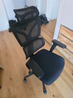 Ergonomischer Bürostuhl - verstellbar, Mesh, Kopfstütze