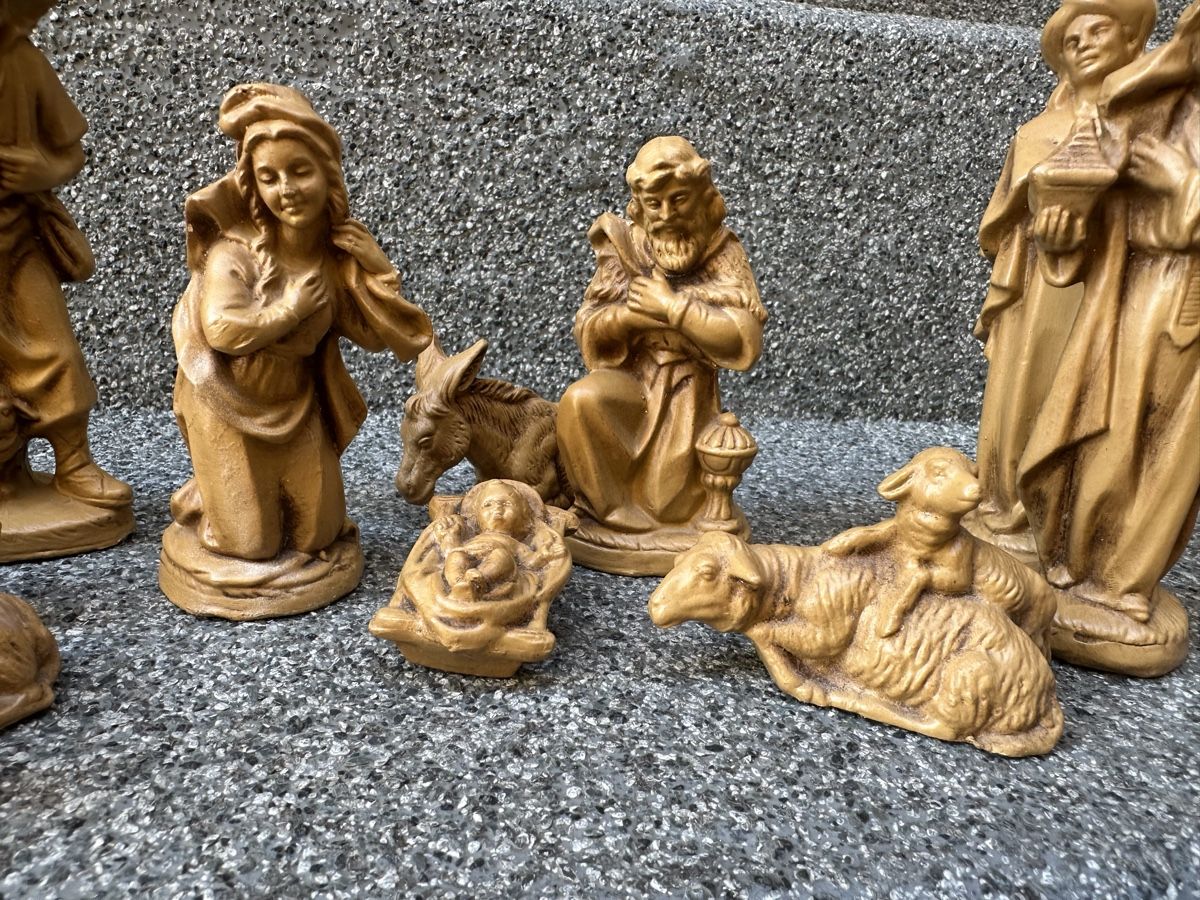 Figurines: Krippenfiguren ca. 1970-1980er – D'occasion à Oberentfelden par vilibrand 1