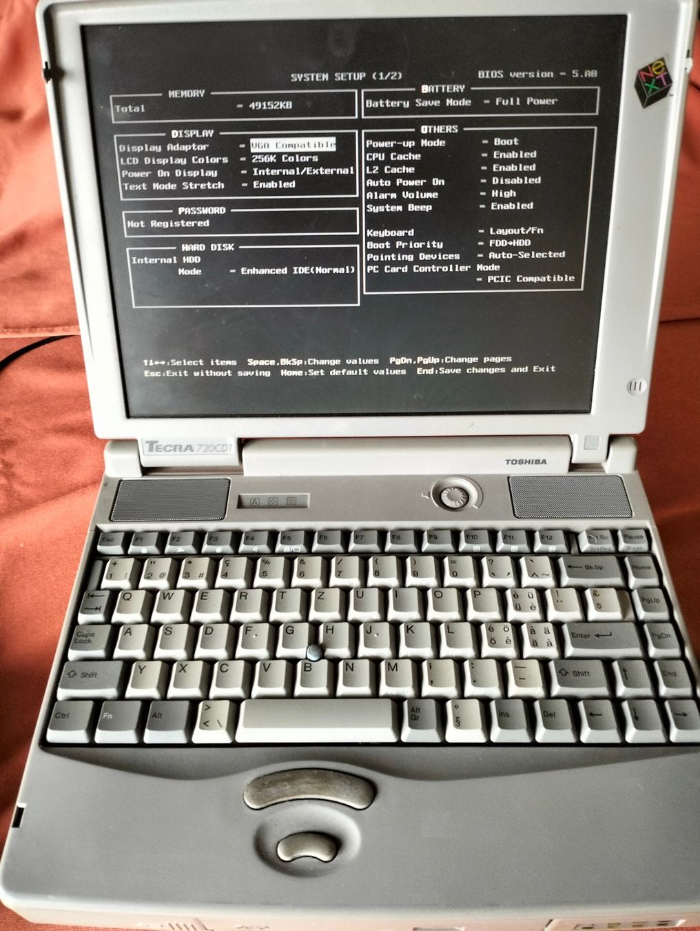 Toshiba Notebook: Toshiba Laptop Tecra Kultstück – Usato da Aeschi SO venduto da Oterw 3