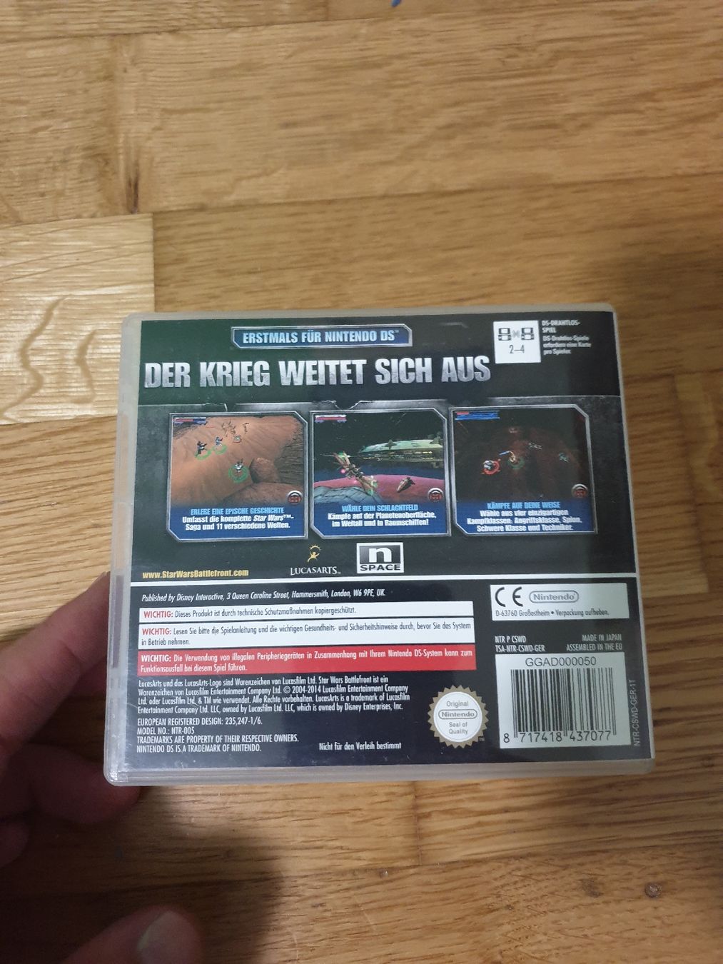 Nintendo Giochi: Nintendo DS Star Wars Battlefront Elite Squadron – Usato da Ittigen venduto da Ziok187 2