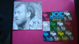 2 Singels Joe Cocker "Unchain my Heart - You can leave your