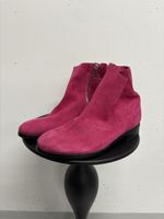 Pinke Paul Smith Wildleder Ankle Boots Gr. 39