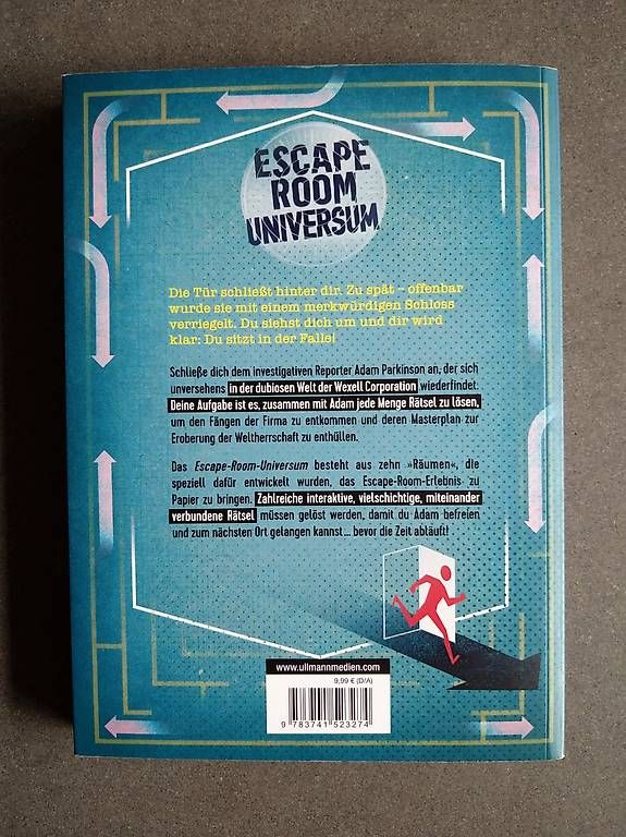 Libri: Rätselbuch: Escape Room Universum – Usato da Schlieren venduto da elisa_zh 1