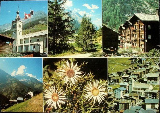 Ansichtskarten: TÄSCH bei Zermatt – Neu (gemäss Beschreibung) aus Jona von philajona