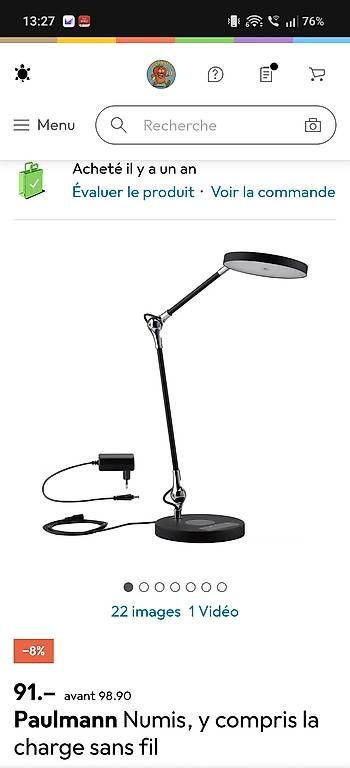 Lampes: Paulmann Numis  – D'occasion à Vallorbe par SwissFenyx