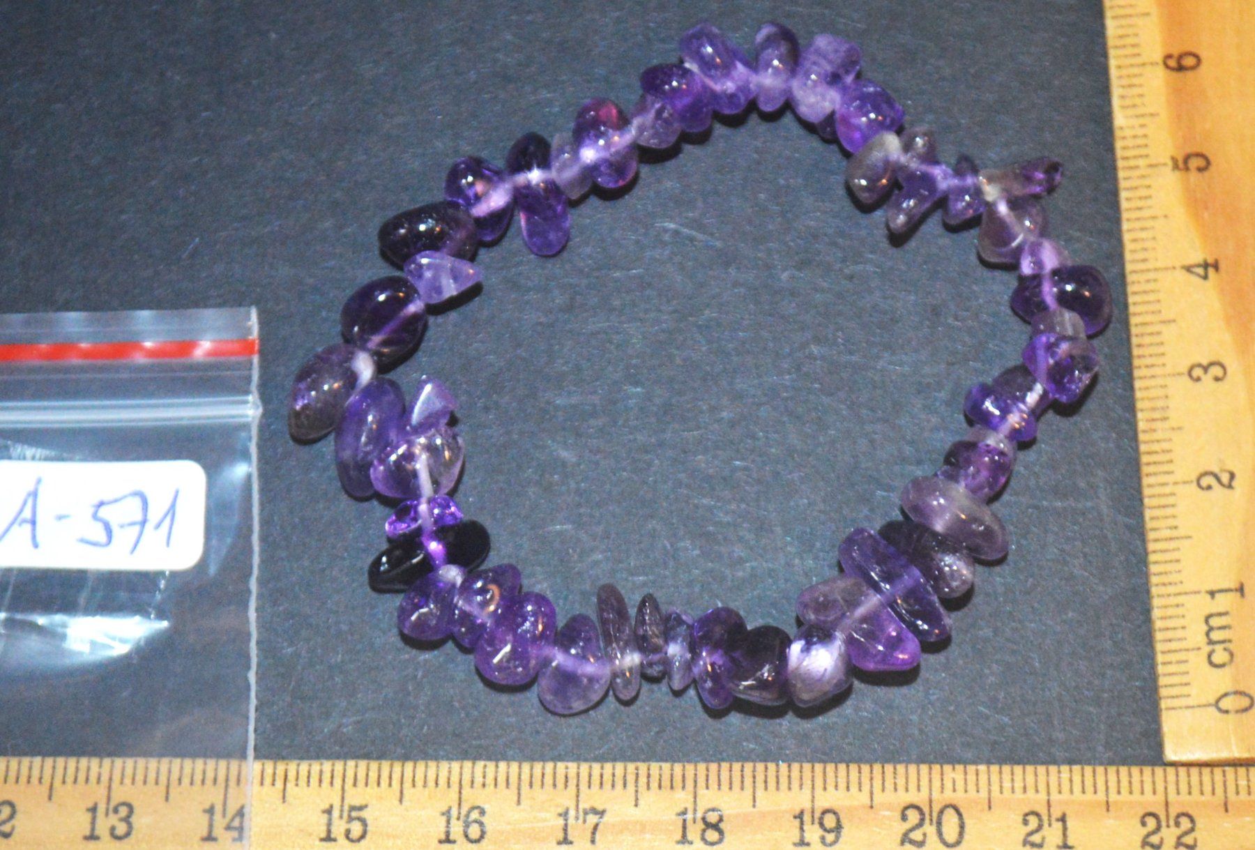 Armbänder & -reifen: Armband A-571 – Amethyst – elastisch – Neu und originalverpackt aus Goldiwil (Thun) von han_v5b7