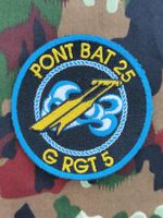 Verbandsabzeichen Pont Bat 25 G Rgt 5