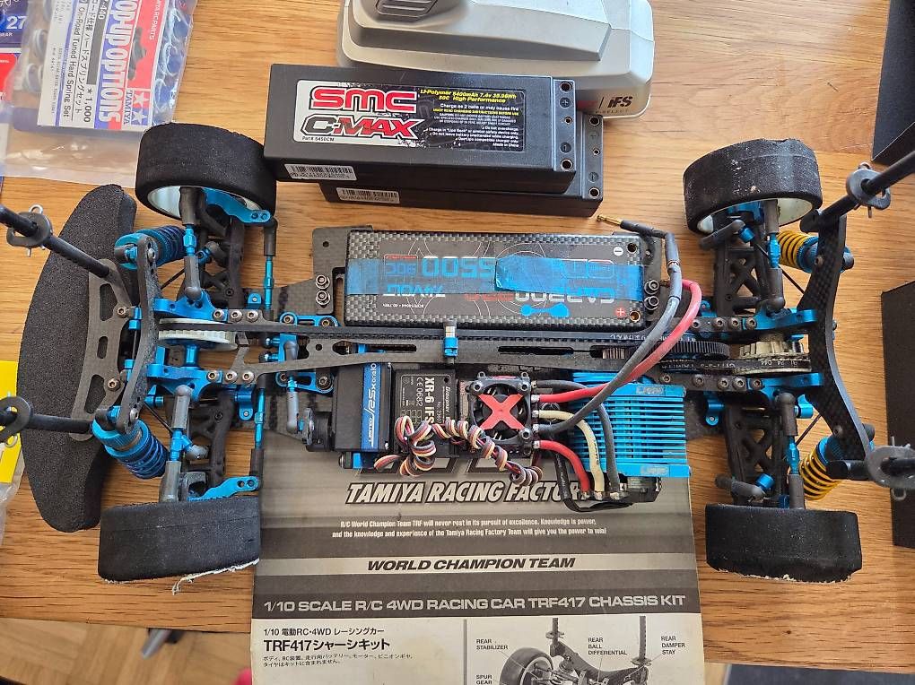 Tamiya Modellismo RC: Tamiya 1/10e carbone complet – Usato da geneve venduto da mappleluna 1
