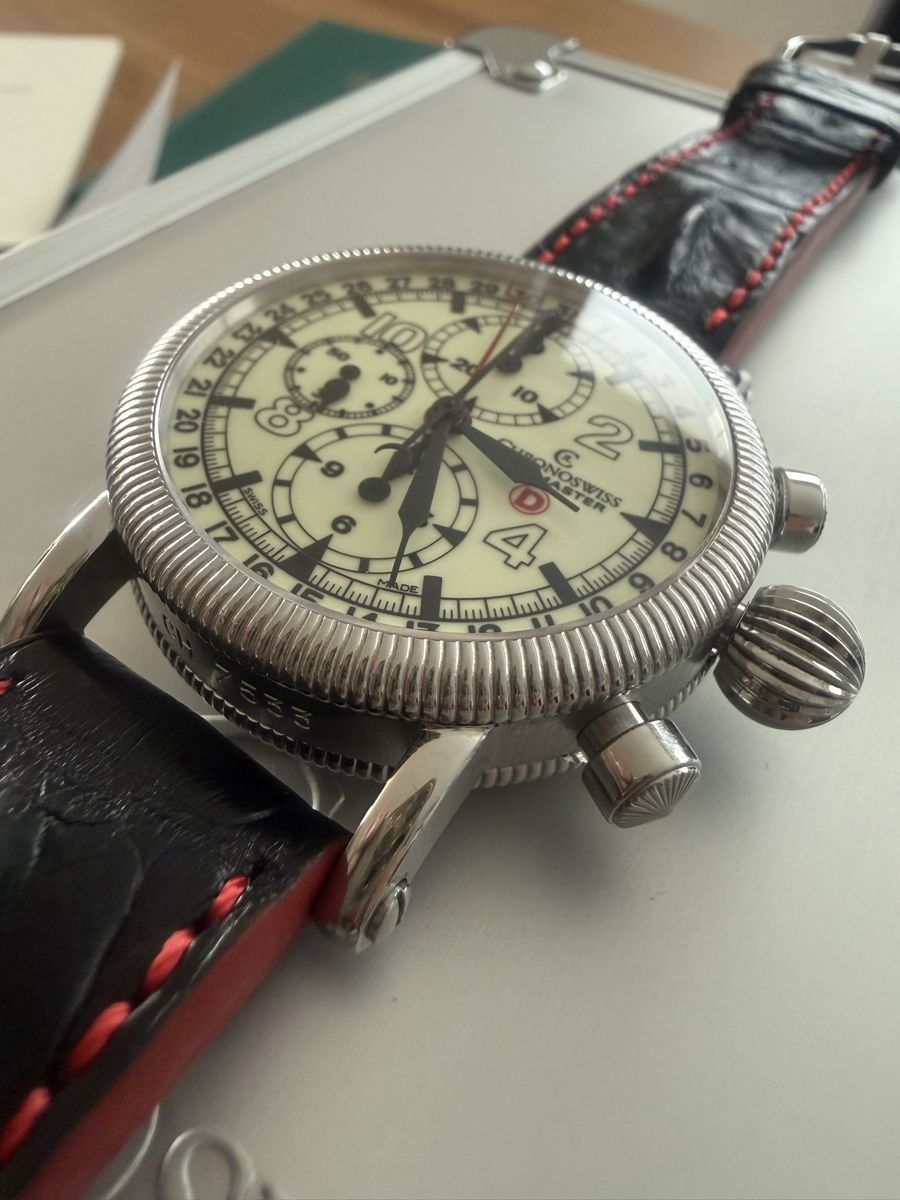 Chronoswiss Orologi: Chronoswiss Timemaster D – Usato da Staufen venduto da Brian63 7