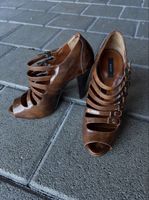Bally Peep Toe Schuh, Grösse 35, Top Zustand!