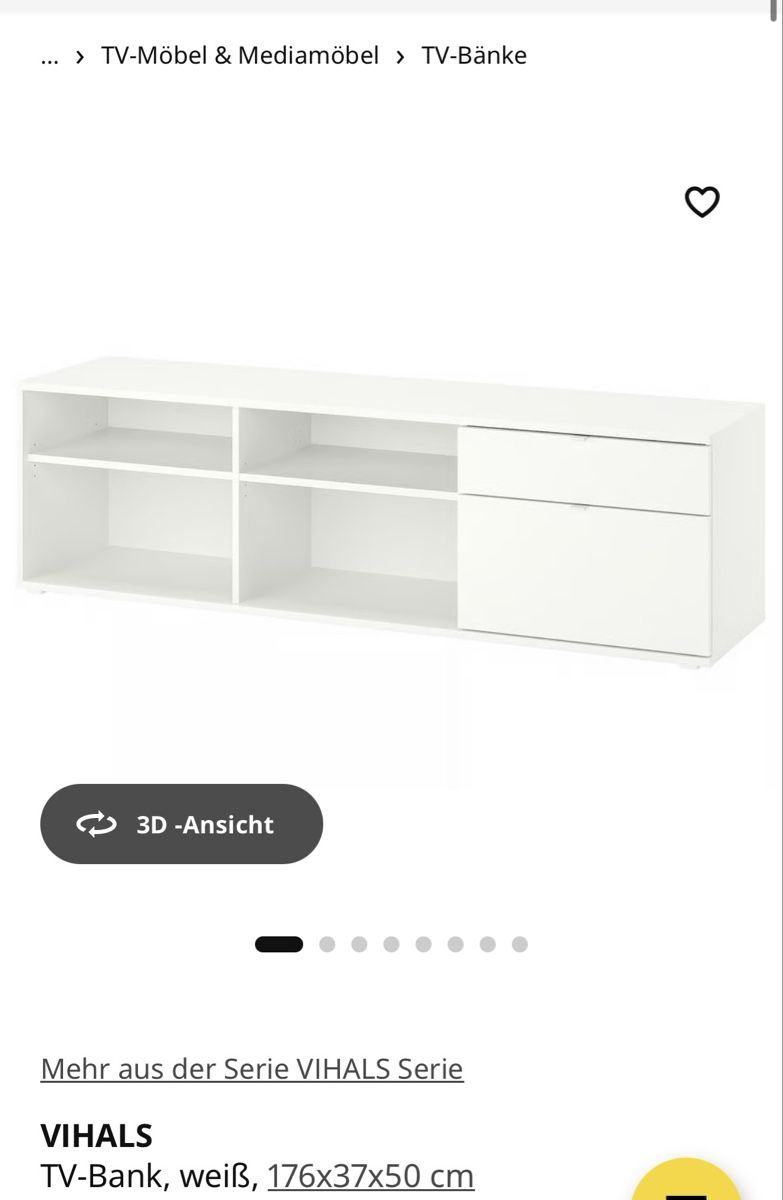 Ikea Mobili TV: IKEA TV-Möbel Vihals – Usato da Ennetbaden venduto da nor_lfx9