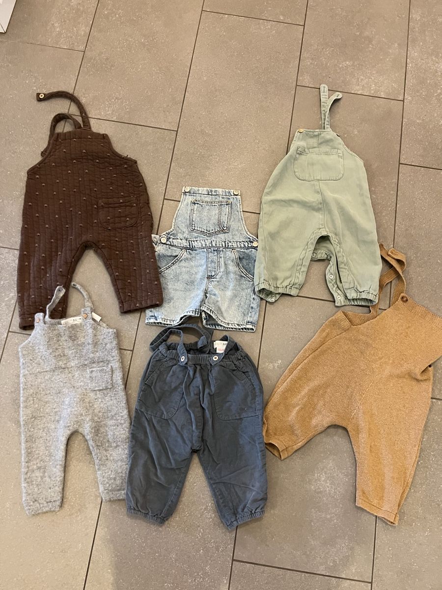 Zara Pagliaccetti: Baby Overalls Zara Bundle Various Sizes & Styles Used – Usato da Mendrisio venduto da gun_8gcm