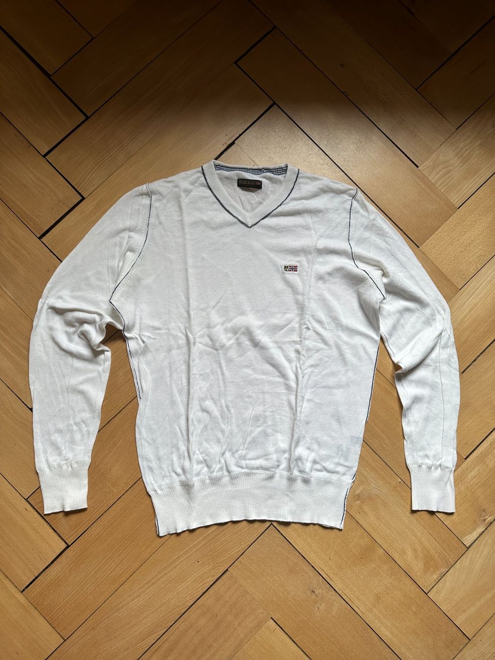 Napapijri Pullover & Sweatshirts: NAPAPIJRI - Feinstrick Pullover weiss S – Gebraucht aus Zürich von Diazaio