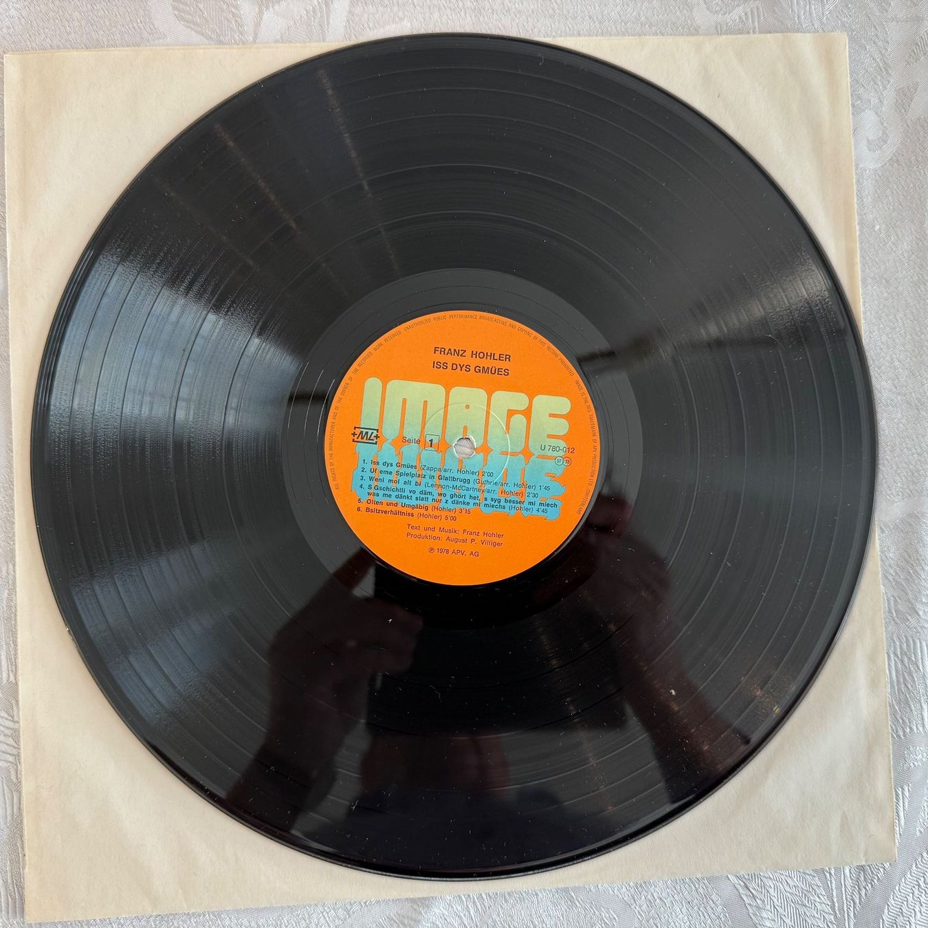 Dischi in vinile: FRANZ HOHLER - ISS DYS GMÜES – Usato da Zürich venduto da fehlton 2