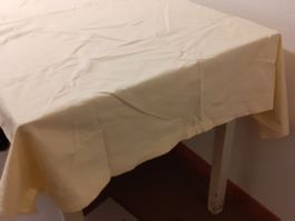 Stoff-Tischdecke / Tischtuch gelb