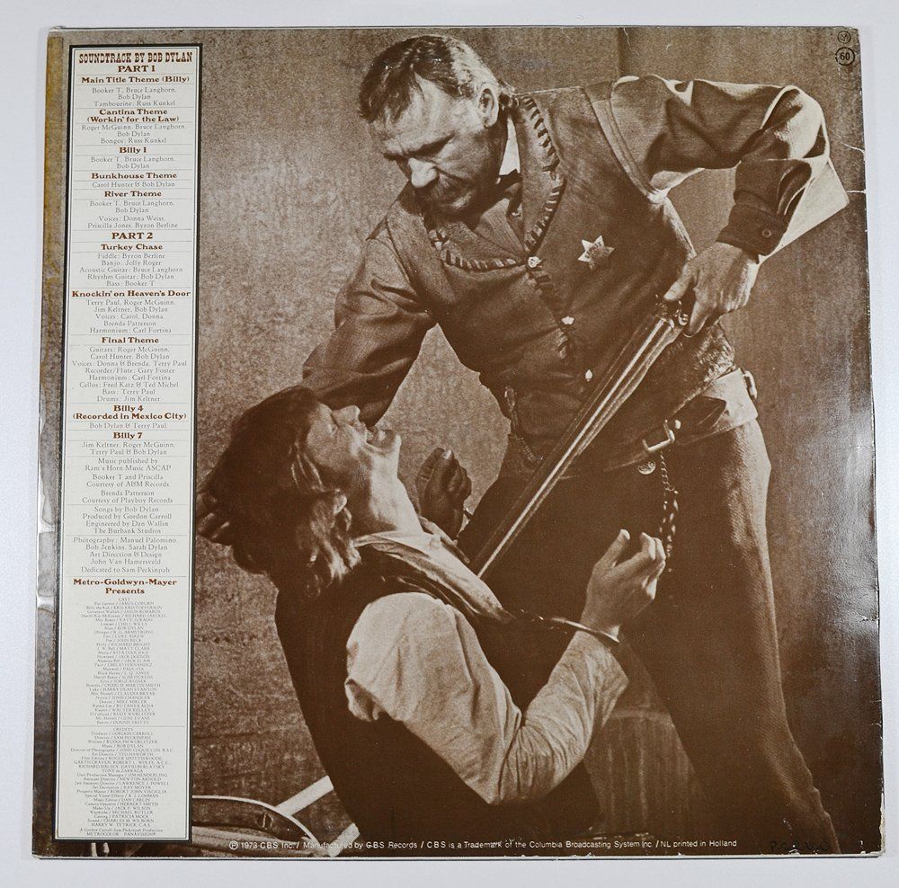 Schallplatten: LP: BOB DYLAN - Pat Garrett & Billy The Kid – Gebraucht aus Frenkendorf von Yard-Sale-2000 1