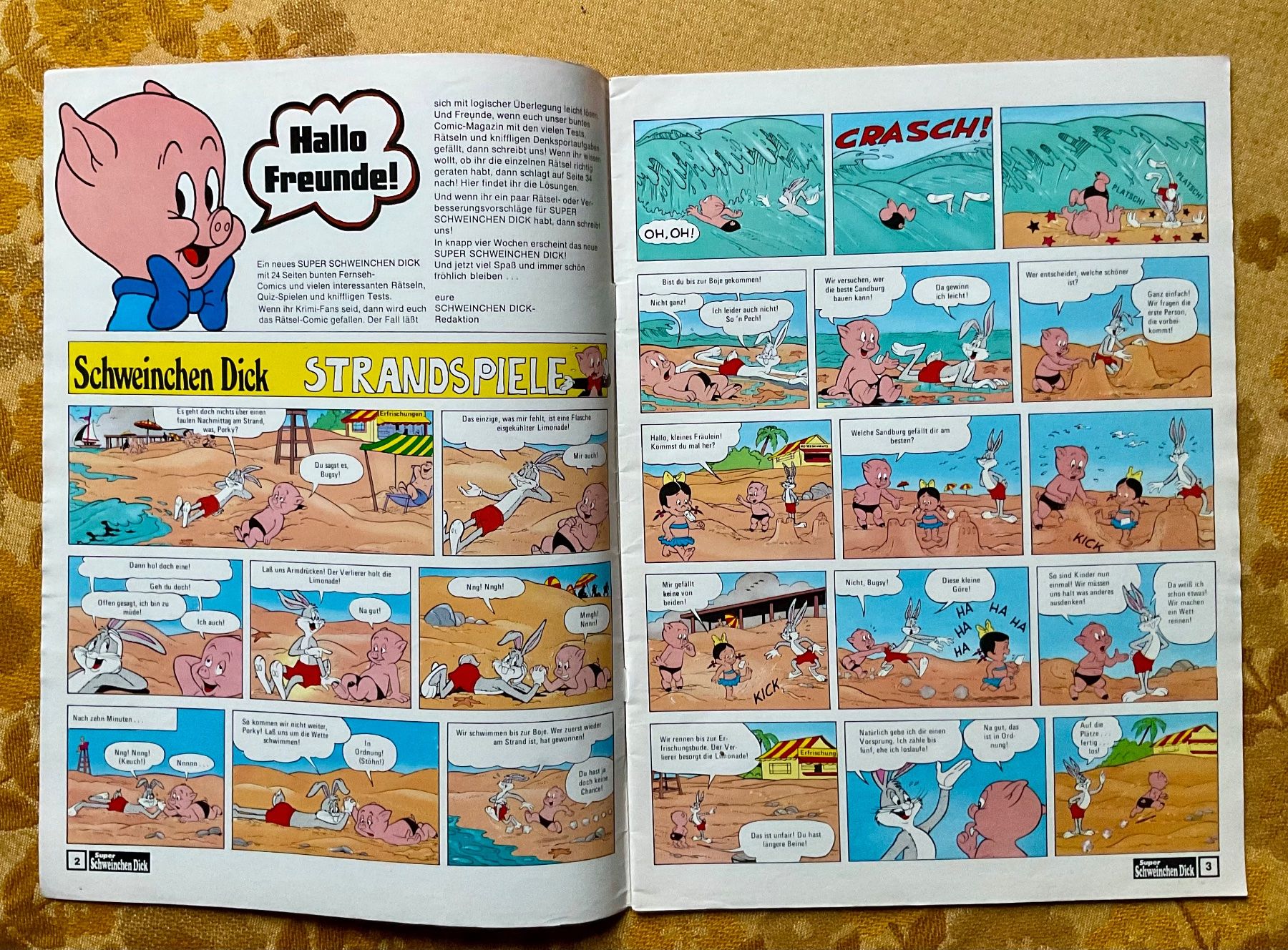 BD: Super Schweinchen Dick Heft Nr 8 – D'occasion à Endingen par nathan05 1
