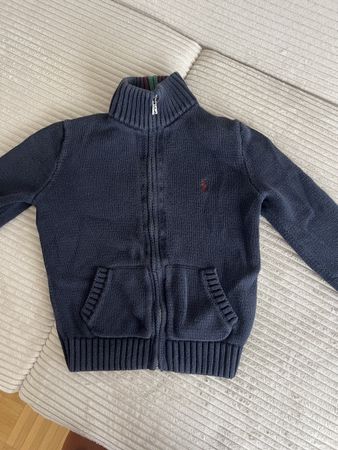RALPH LAUREN POLO SPORT STRICKJACKE NAVY GR 6/116