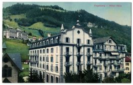 Engelberg, Hotel Hess, um 1925