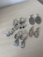 Lot de 7 paires de boucles d'oreilles fantaisie divers