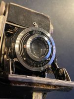 Vintage Kamera Balda Compur Werk Dresden mit Lederetui