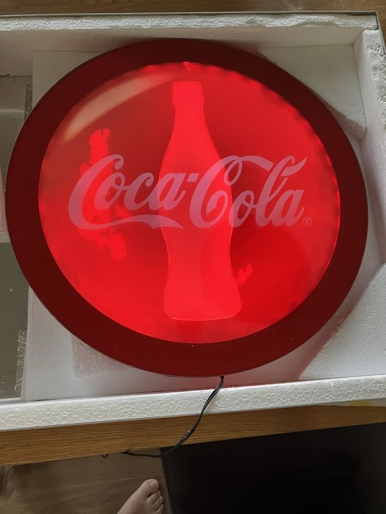 Red Original Coca-Cola Signs Coca-Cola LED Neon Light Bar Sign