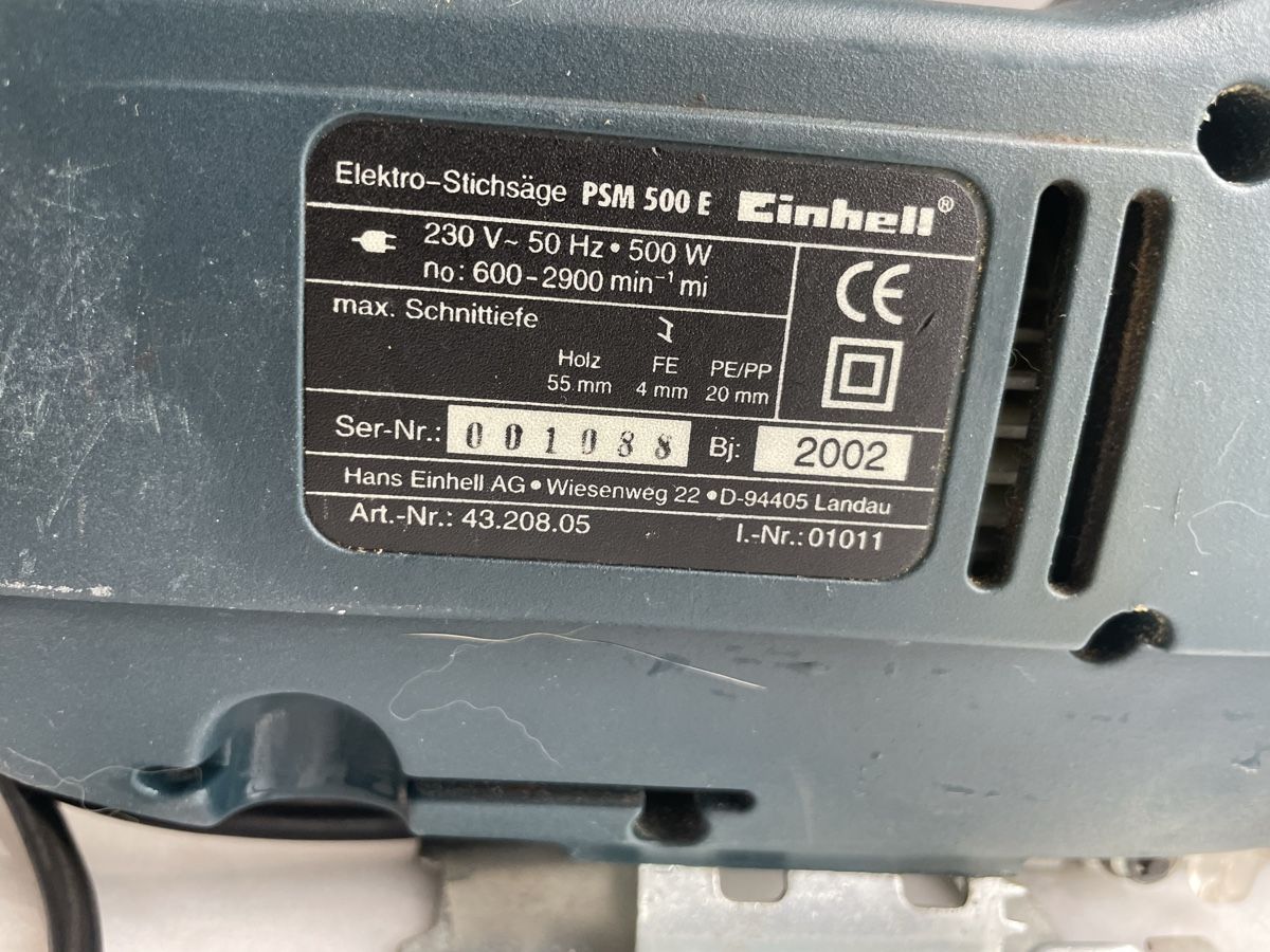 Einhell Seghe: Einhell Stichsäge – Usato da Nidau venduto da Beritundpan 1