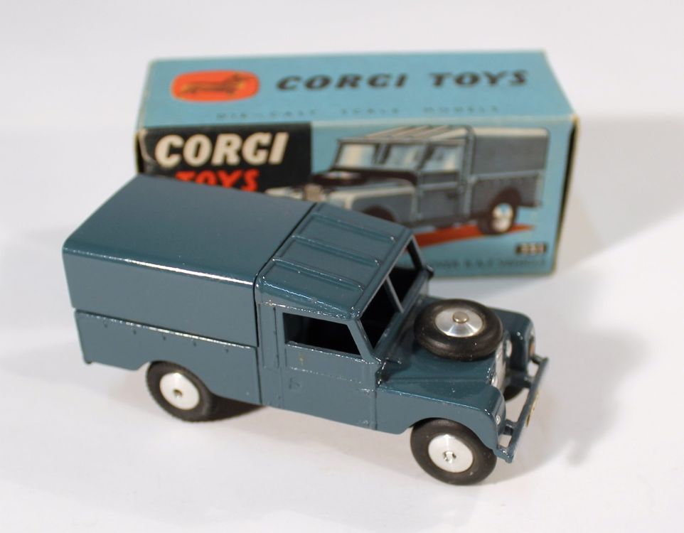 Corgi Toys 351 Land Rover R.A.F. Vehicle OVP Made in England | Acheter ...