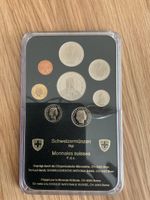 Schweizer Münzen Set 1985 im Kassette guten Zustand