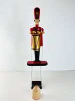 Bewegliche Trommler Holzfigur/ Spielzeug – Russland #1