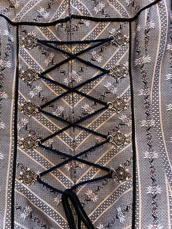 ZCJ Dirndl Bluse Damen Weiß - Trachtenbluse Mit V-Ausschnitt & Flügelärmeln Für Oktoberfest & Trachten