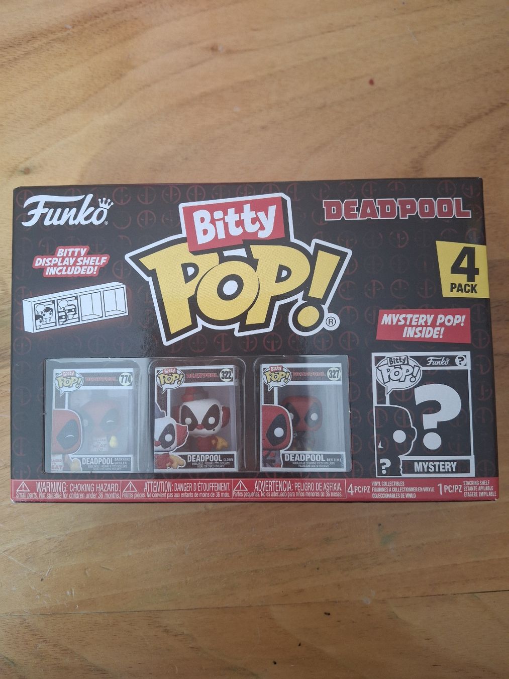Funko Figuren: Bitty Pop Deadpool 4er mit Mystery  – Neu (gemäss Beschreibung) aus Alpnach Dorf von dek_s78g