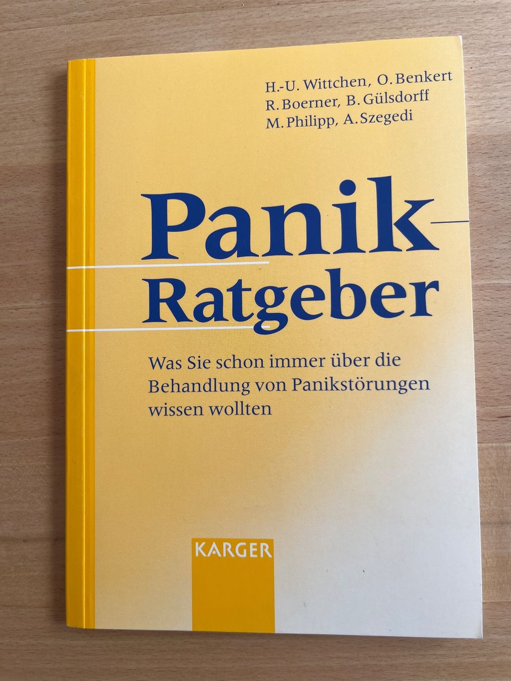 Livres: Panik- Ratgeber – D'occasion à Horgen par Flacito