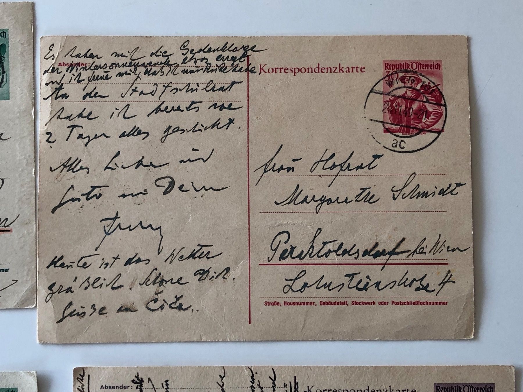 Tous les timbres: Gwunderposten Trachtenkarten, ab 1.— – D'occasion à Winterthur par SchatzchischtliWinti 3