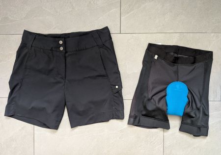 Bikeshorts von Pearl Jzumi  mit Polsterung Gr. M