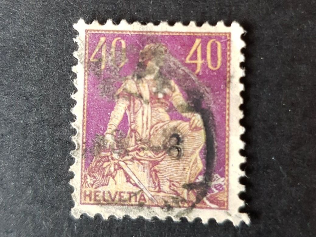 Tous les timbres: Znr. 107 ; Type 1 – D'occasion à Uznach par Fireblade7