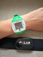 Polar FT4 Pulsuhr + Polar Wearlink Herzfrequenz-Sensor