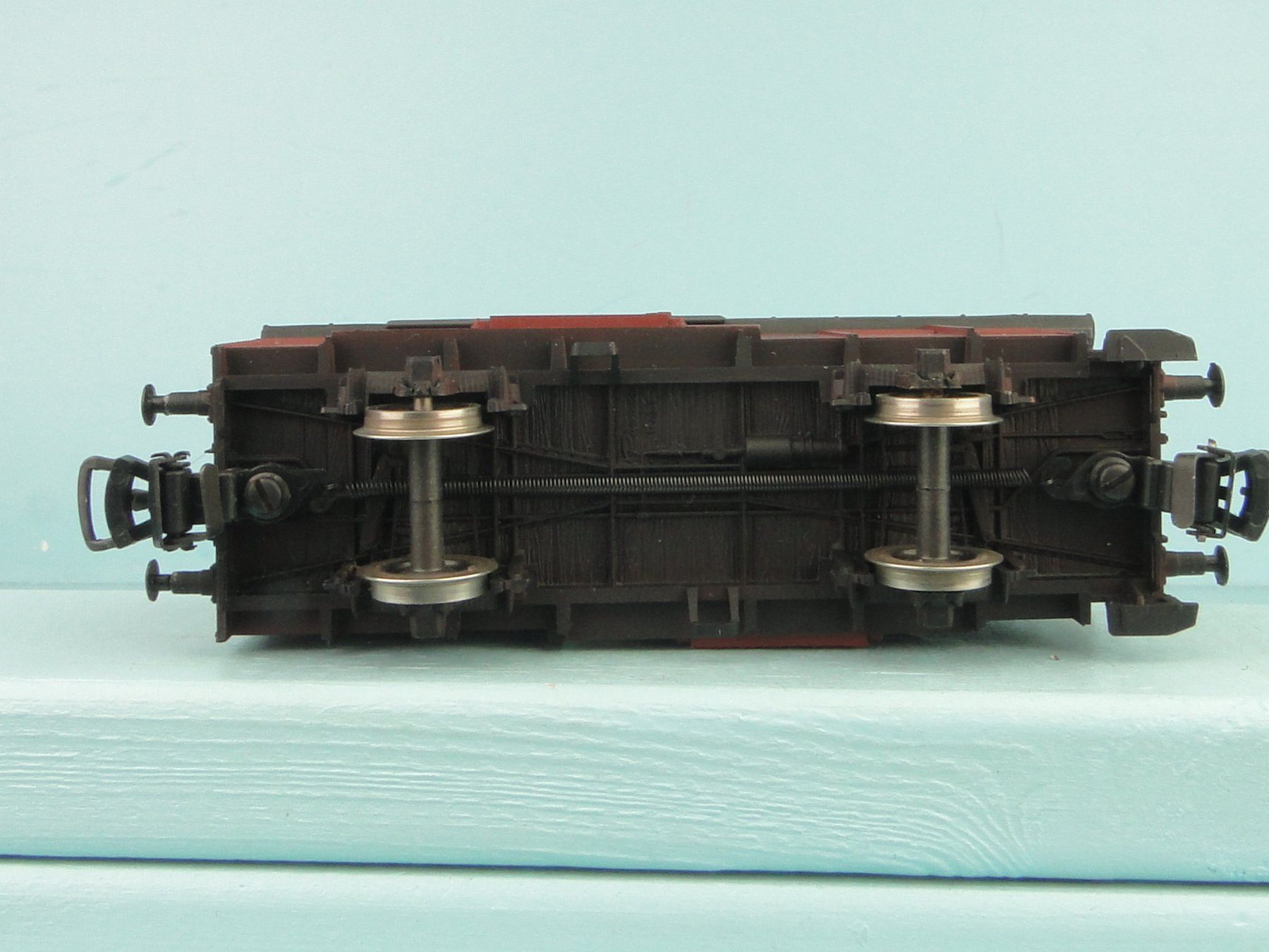 Rivarossi Modellini di ferrovie: Rivarossi H0 FS Spitzdach Güterwagen – Usato da Bülach venduto da cann11 2