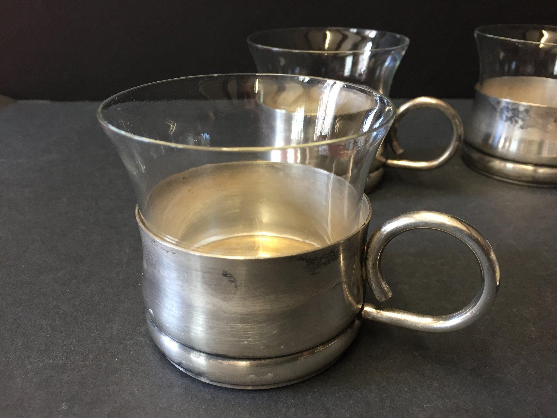 Geschirrsets: Vintage Tee / Kaffee Service Versilbert – Gebraucht aus Schaffhausen von vintageworld 2