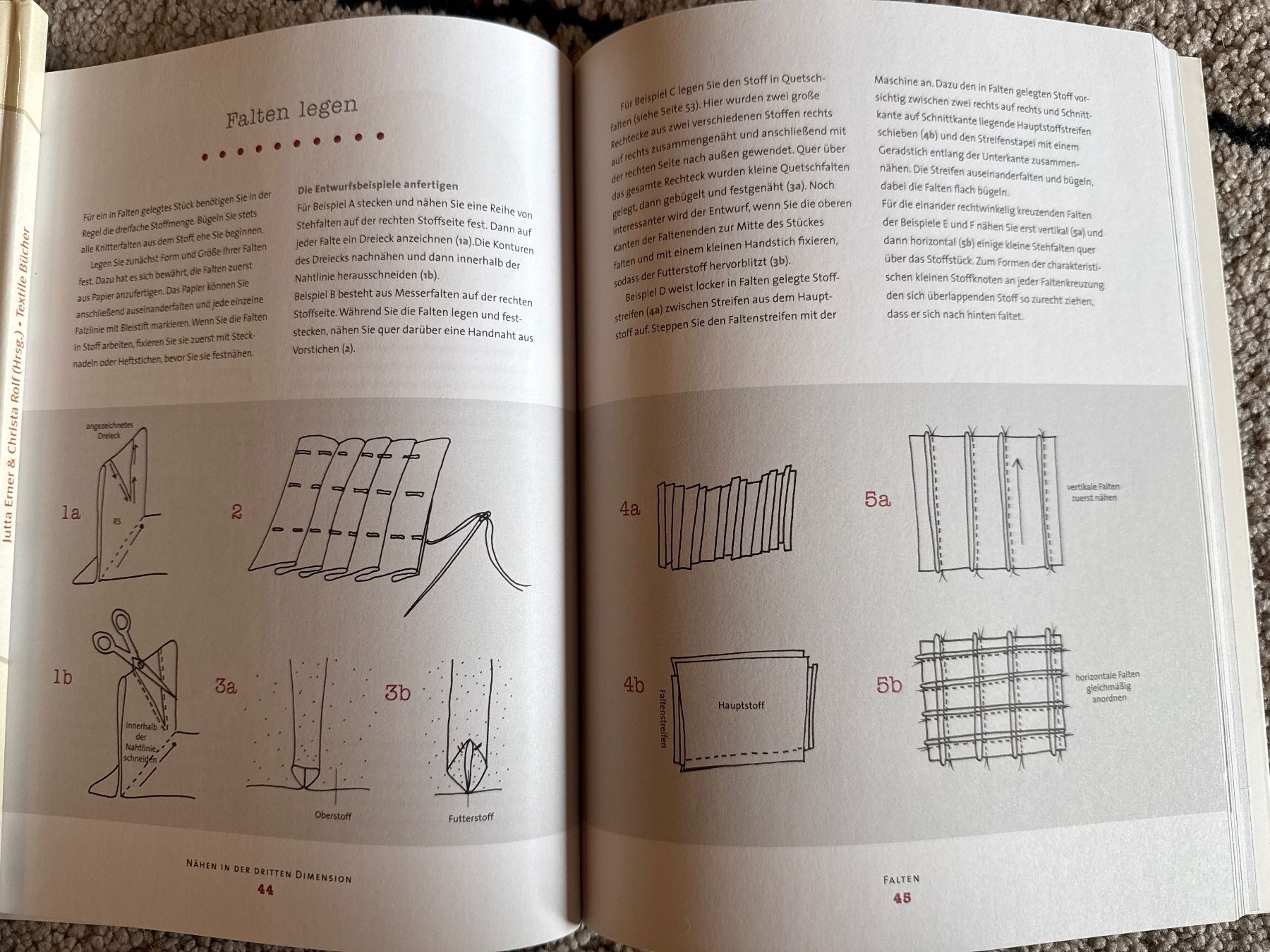Libri: Buch Nähen in der dritten Dimension – Usato da Andelfingen venduto da Judy0007 2