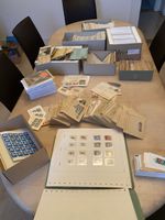 Sehr viele Briefmarken Briefe, Karten und Einzelmarken 