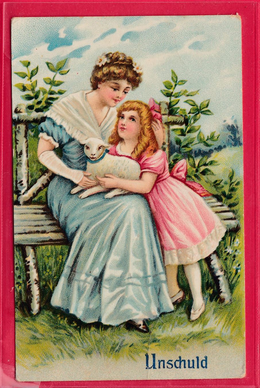 Cartoline postali: UNSCHULD, 22.9.1911 – Usato da Oberrieden venduto da Gebirgsstelze