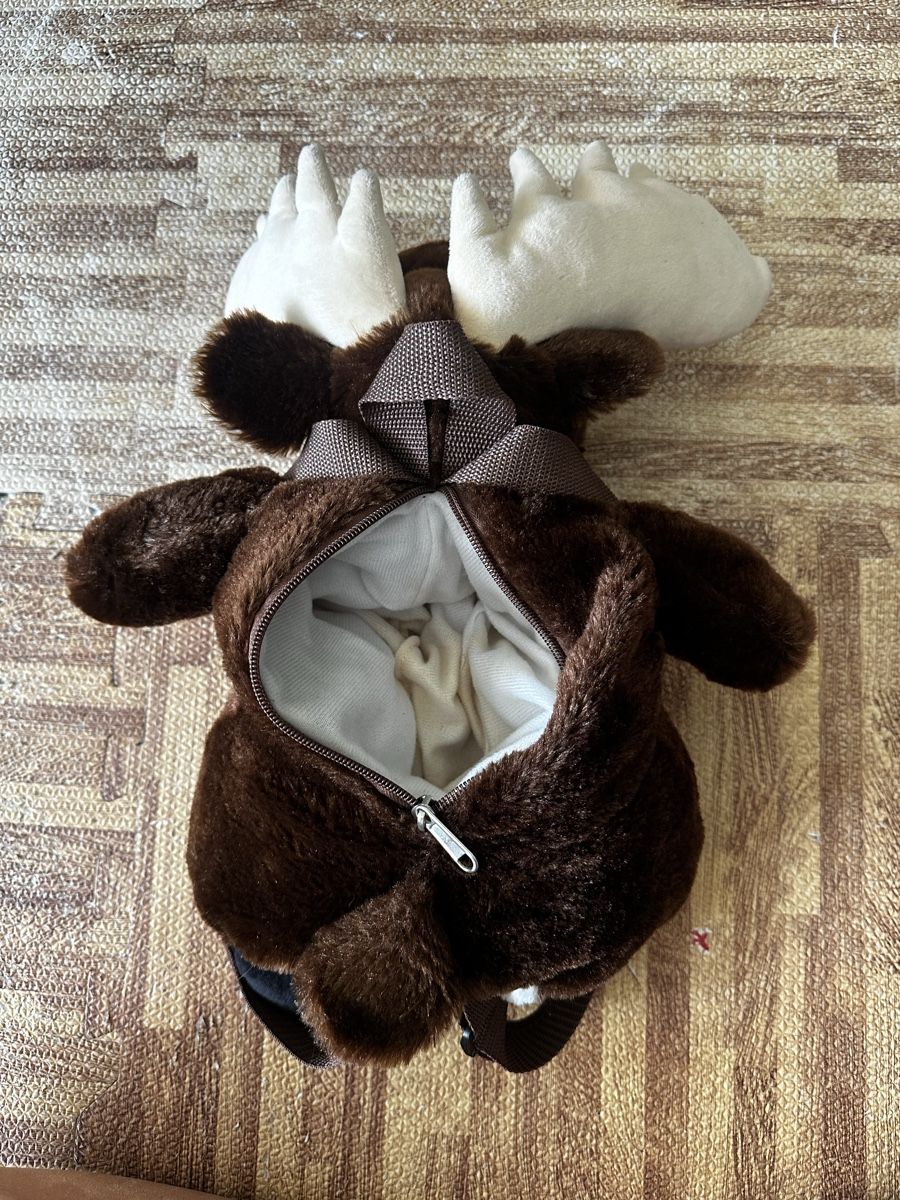 Kindertaschen: Kinder Plüsch-Elch-Rucksack moose backpack Norwegian – Gebraucht aus Thalwil von klaudiamusiol 2