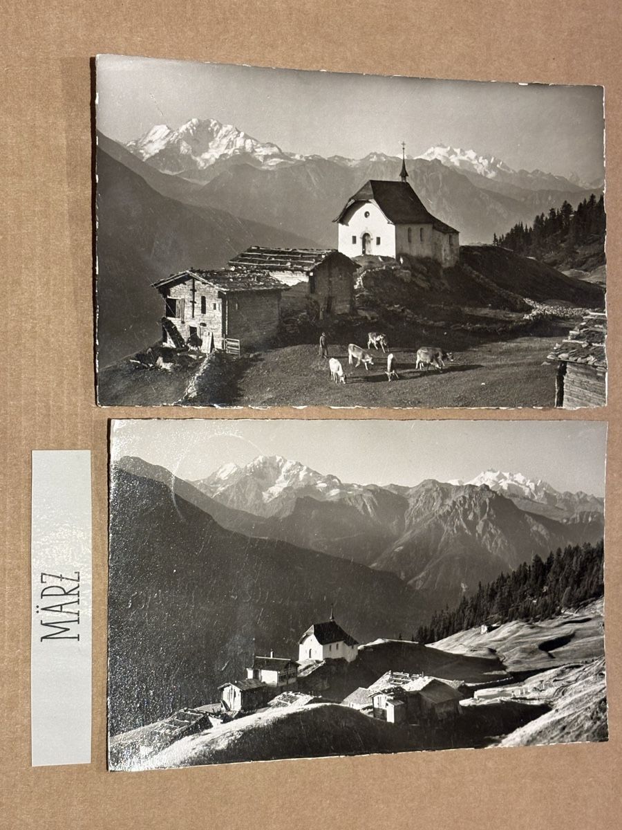 Cartoline postali: 2 AK von Bettmeralp – Usato da Rümlang venduto da Kartenpost1