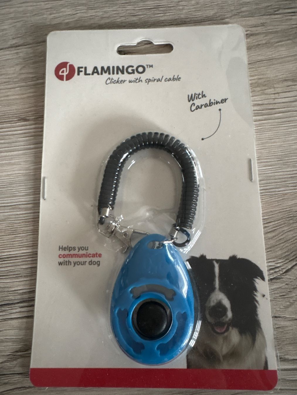 Spielzeuge: Hunde Clicker Flamingo NEU blau – Neu und originalverpackt aus Züberwangen von are1968
